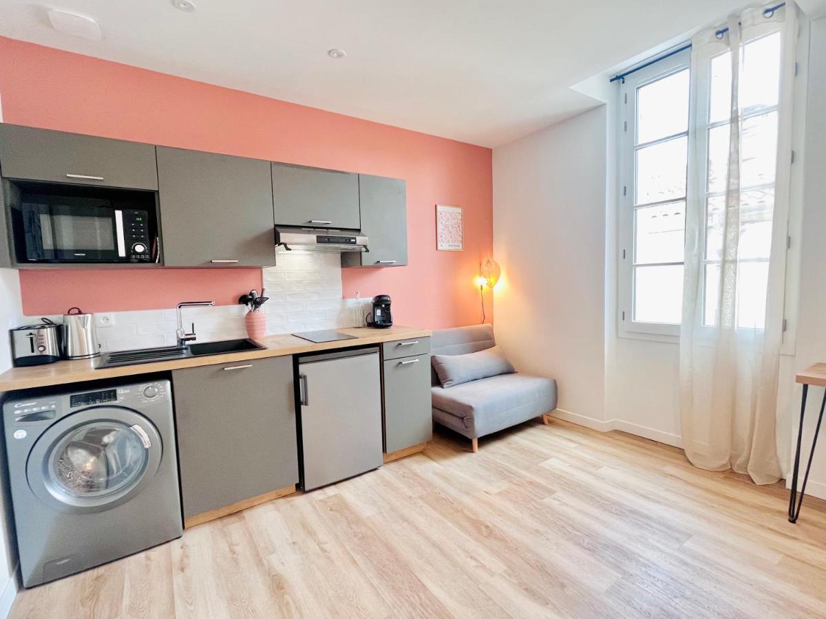 Le Quai 3 - Studio Neuf Lumineux Calme - Clim - Wifi - Gare A 200M أجان المظهر الخارجي الصورة
